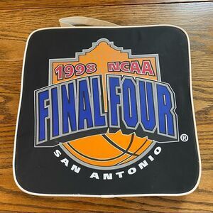 Vintage 1998 NCAA Final Four Seat Cushion San Antonio‎ Excellent Condition